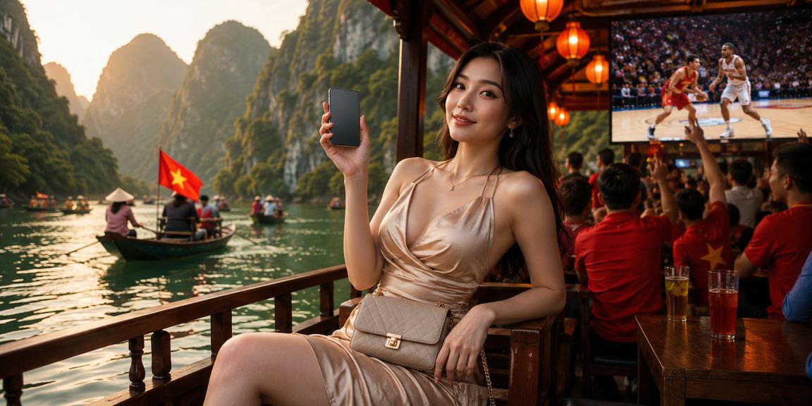 Người dùng Ninh Bình theo dõi bóng rổ và ưu đãi thể thao trên mobile